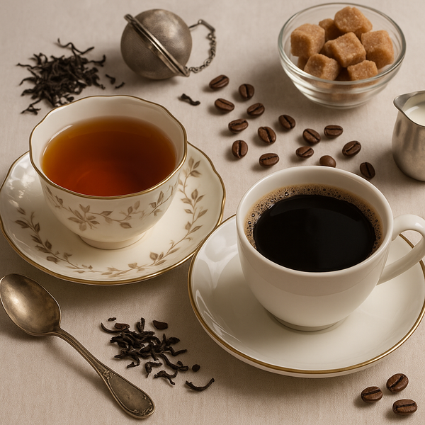 <tc>Tea or coffee?</tc>