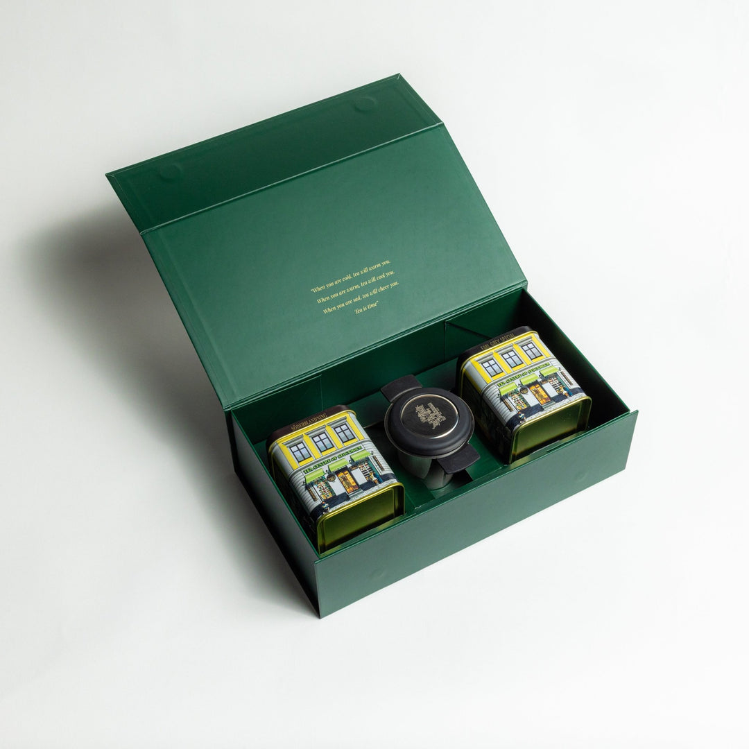 Presentbox – två teburkar & tesil - The Tea Centre of Stockholm
