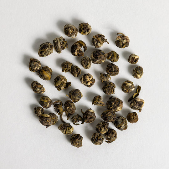 Silvery Dragon Pearls EKO - The Tea Centre of Stockholm