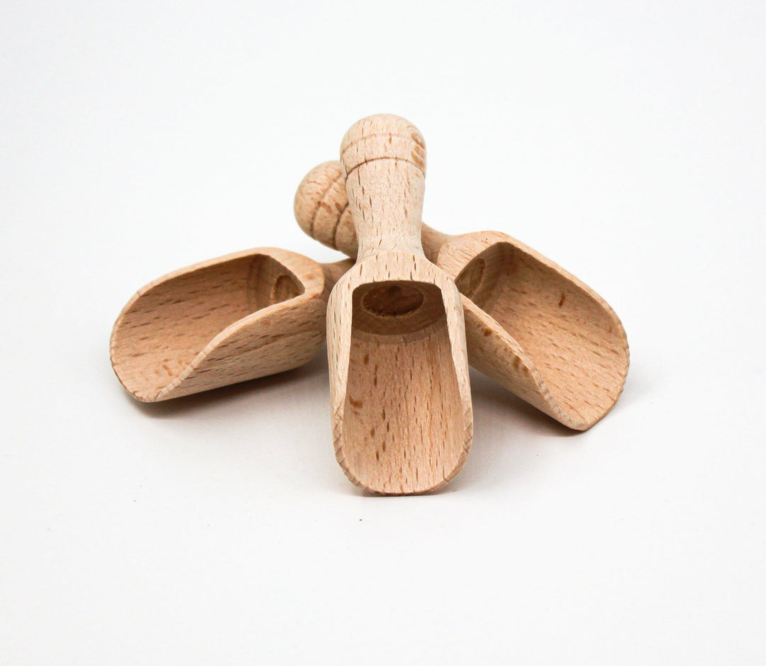 Teskopa i bokträ - The Tea Centre of Stockholm