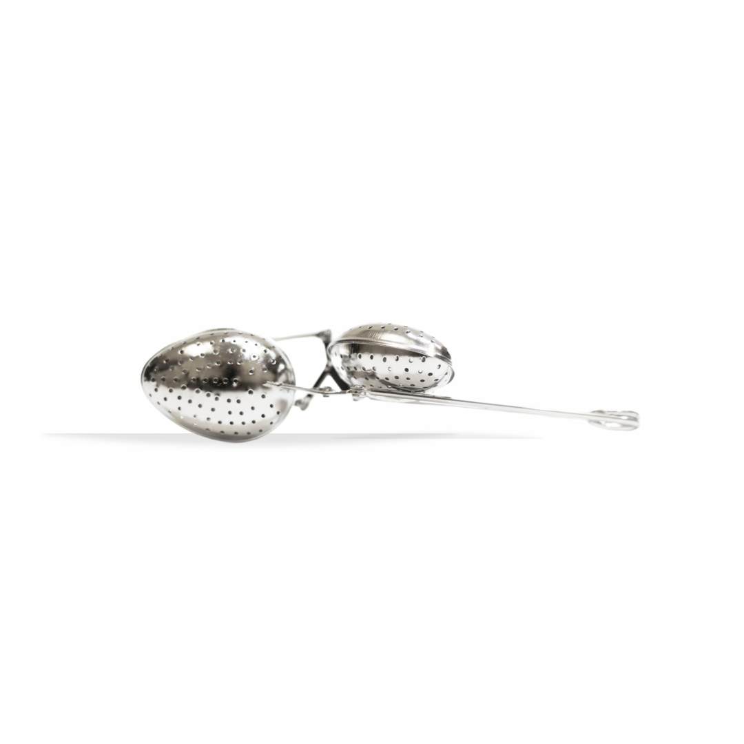 Tea Strainer Spoon Clip "Almond"